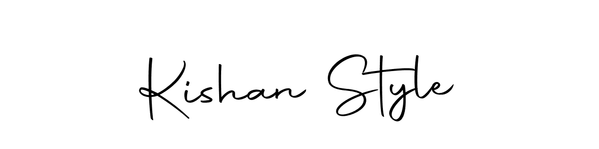 Design your own signature with our free online signature maker. With this signature software, you can create a handwritten (Autography-DOLnW) signature for name Kishan Style. Kishan Style signature style 10 images and pictures png