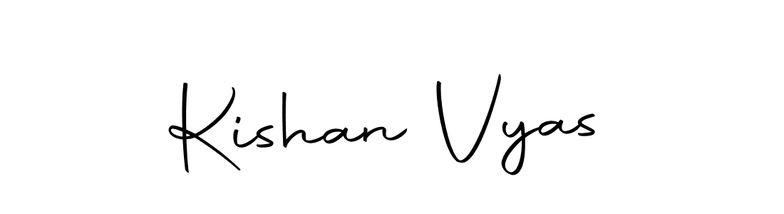 Also we have Kishan Vyas name is the best signature style. Create professional handwritten signature collection using Autography-DOLnW autograph style. Kishan Vyas signature style 10 images and pictures png