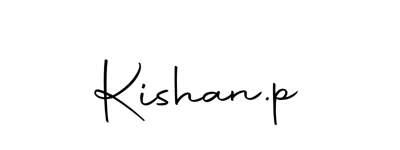 Use a signature maker to create a handwritten signature online. With this signature software, you can design (Autography-DOLnW) your own signature for name Kishan.p. Kishan.p signature style 10 images and pictures png