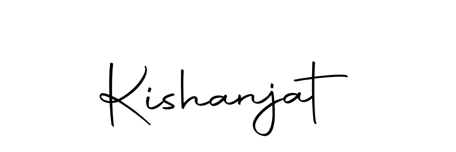 How to make Kishanjat signature? Autography-DOLnW is a professional autograph style. Create handwritten signature for Kishanjat name. Kishanjat signature style 10 images and pictures png
