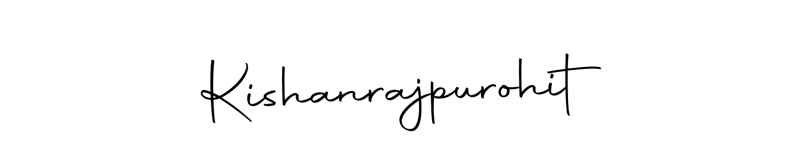 Create a beautiful signature design for name Kishanrajpurohit. With this signature (Autography-DOLnW) fonts, you can make a handwritten signature for free. Kishanrajpurohit signature style 10 images and pictures png