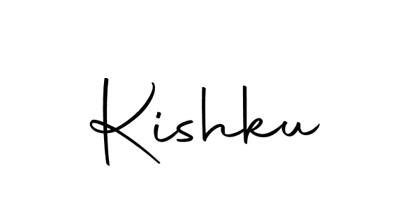 Use a signature maker to create a handwritten signature online. With this signature software, you can design (Autography-DOLnW) your own signature for name Kishku. Kishku signature style 10 images and pictures png