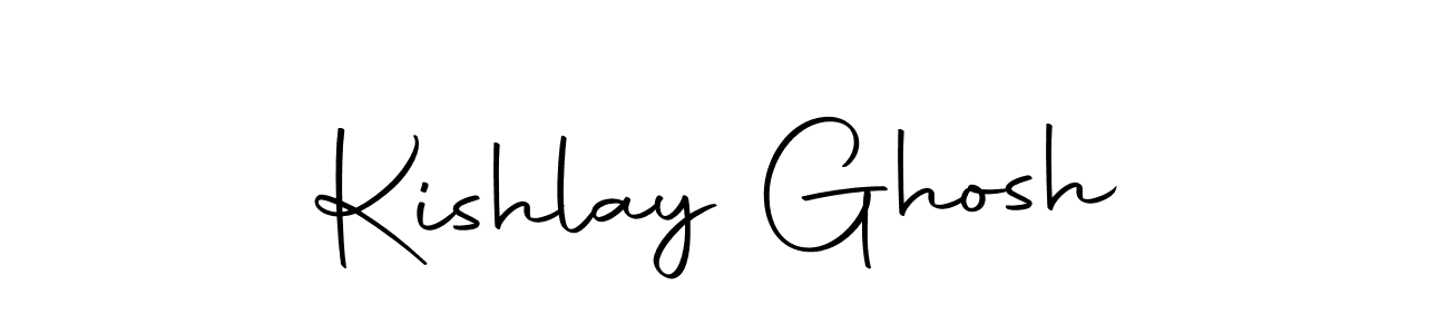 Make a beautiful signature design for name Kishlay Ghosh. With this signature (Autography-DOLnW) style, you can create a handwritten signature for free. Kishlay Ghosh signature style 10 images and pictures png