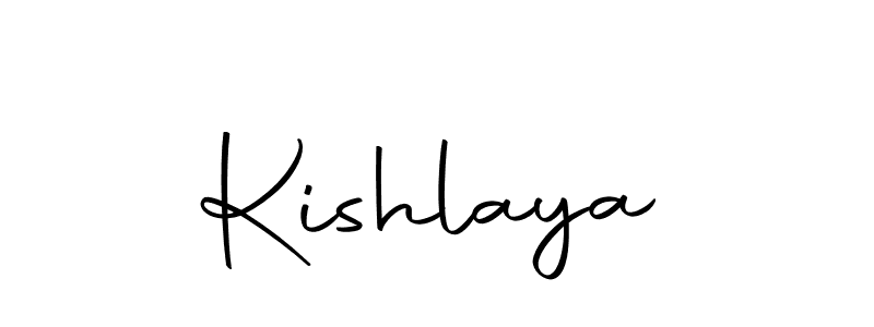 Make a beautiful signature design for name Kishlaya. With this signature (Autography-DOLnW) style, you can create a handwritten signature for free. Kishlaya signature style 10 images and pictures png