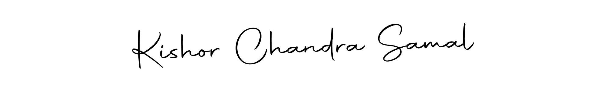 Also we have Kishor Chandra Samal name is the best signature style. Create professional handwritten signature collection using Autography-DOLnW autograph style. Kishor Chandra Samal signature style 10 images and pictures png