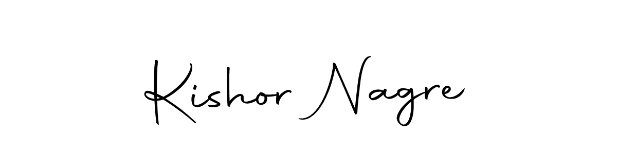 Make a beautiful signature design for name Kishor Nagre. With this signature (Autography-DOLnW) style, you can create a handwritten signature for free. Kishor Nagre signature style 10 images and pictures png