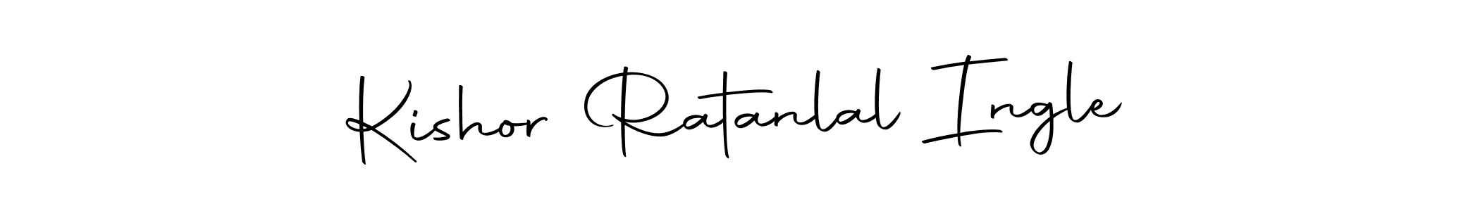 Kishor Ratanlal Ingle stylish signature style. Best Handwritten Sign (Autography-DOLnW) for my name. Handwritten Signature Collection Ideas for my name Kishor Ratanlal Ingle. Kishor Ratanlal Ingle signature style 10 images and pictures png