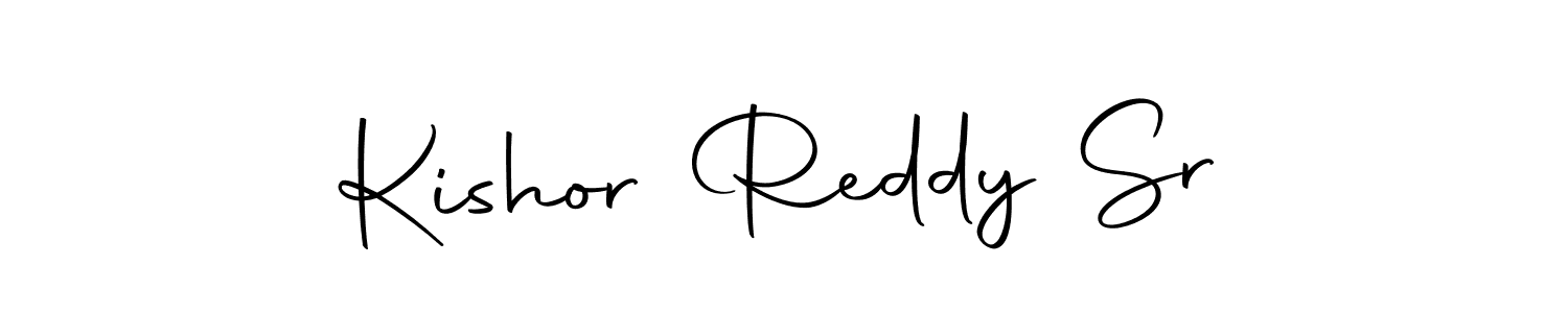 Similarly Autography-DOLnW is the best handwritten signature design. Signature creator online .You can use it as an online autograph creator for name Kishor Reddy Sr. Kishor Reddy Sr signature style 10 images and pictures png