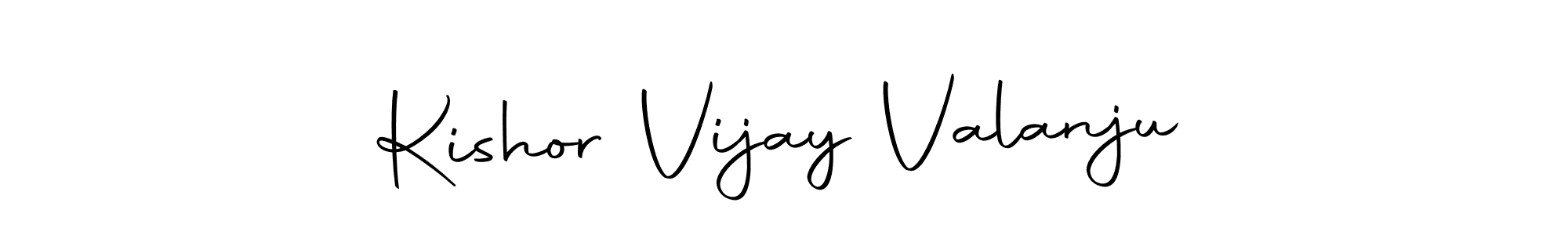 You can use this online signature creator to create a handwritten signature for the name Kishor Vijay Valanju. This is the best online autograph maker. Kishor Vijay Valanju signature style 10 images and pictures png