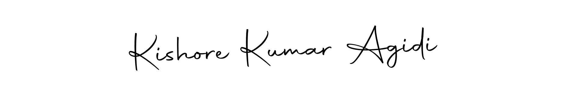 Also we have Kishore Kumar Agidi name is the best signature style. Create professional handwritten signature collection using Autography-DOLnW autograph style. Kishore Kumar Agidi signature style 10 images and pictures png
