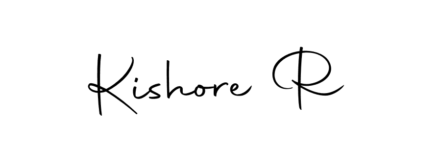 Make a short Kishore R signature style. Manage your documents anywhere anytime using Autography-DOLnW. Create and add eSignatures, submit forms, share and send files easily. Kishore R signature style 10 images and pictures png