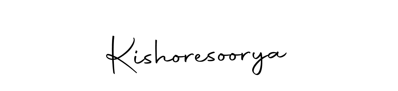 You should practise on your own different ways (Autography-DOLnW) to write your name (Kishoresoorya) in signature. don't let someone else do it for you. Kishoresoorya signature style 10 images and pictures png