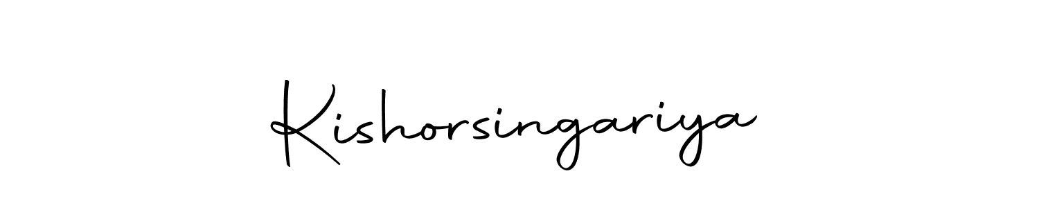 Also we have Kishorsingariya name is the best signature style. Create professional handwritten signature collection using Autography-DOLnW autograph style. Kishorsingariya signature style 10 images and pictures png