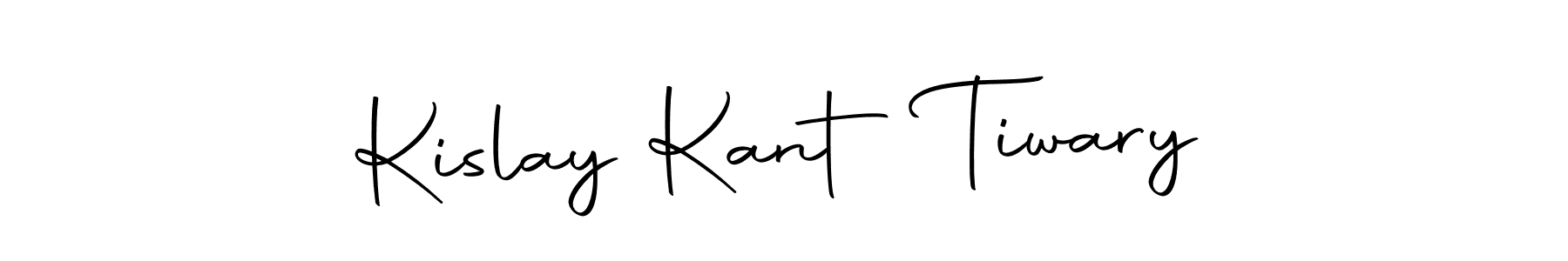 The best way (Autography-DOLnW) to make a short signature is to pick only two or three words in your name. The name Kislay Kant Tiwary include a total of six letters. For converting this name. Kislay Kant Tiwary signature style 10 images and pictures png