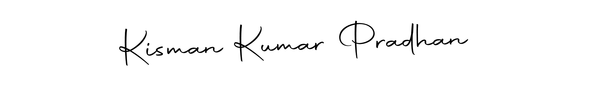 Also we have Kisman Kumar Pradhan name is the best signature style. Create professional handwritten signature collection using Autography-DOLnW autograph style. Kisman Kumar Pradhan signature style 10 images and pictures png