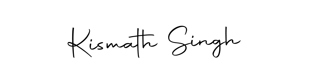 Use a signature maker to create a handwritten signature online. With this signature software, you can design (Autography-DOLnW) your own signature for name Kismath Singh. Kismath Singh signature style 10 images and pictures png
