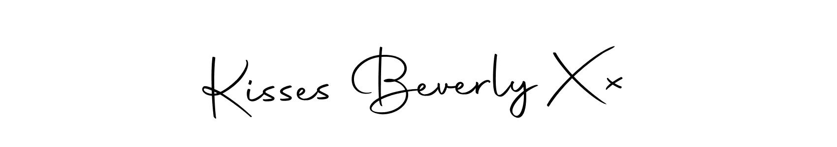 How to make Kisses Beverly Xx signature? Autography-DOLnW is a professional autograph style. Create handwritten signature for Kisses Beverly Xx name. Kisses Beverly Xx signature style 10 images and pictures png