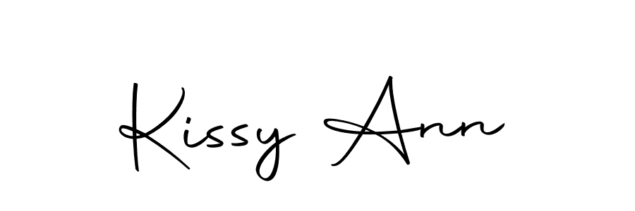 How to make Kissy Ann signature? Autography-DOLnW is a professional autograph style. Create handwritten signature for Kissy Ann name. Kissy Ann signature style 10 images and pictures png