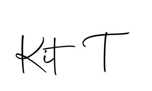 Use a signature maker to create a handwritten signature online. With this signature software, you can design (Autography-DOLnW) your own signature for name Kit T. Kit T signature style 10 images and pictures png