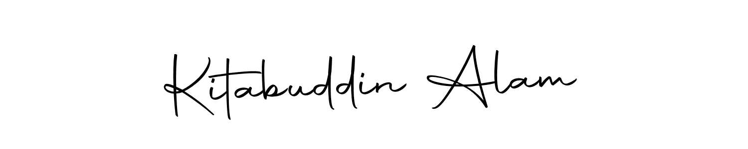 The best way (Autography-DOLnW) to make a short signature is to pick only two or three words in your name. The name Kitabuddin Alam include a total of six letters. For converting this name. Kitabuddin Alam signature style 10 images and pictures png