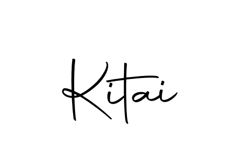 Design your own signature with our free online signature maker. With this signature software, you can create a handwritten (Autography-DOLnW) signature for name Kitai. Kitai signature style 10 images and pictures png