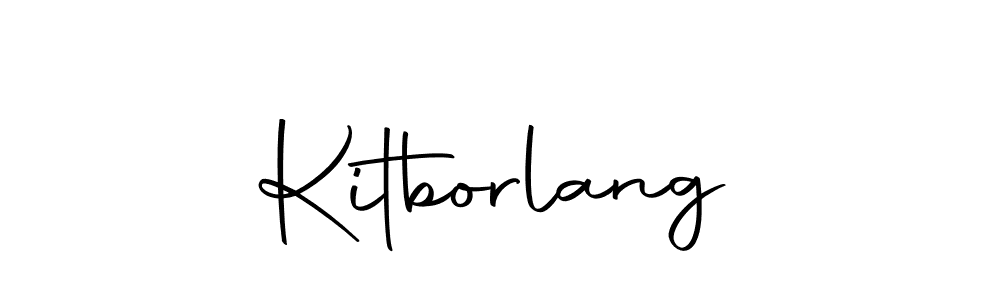 The best way (Autography-DOLnW) to make a short signature is to pick only two or three words in your name. The name Kitborlang include a total of six letters. For converting this name. Kitborlang signature style 10 images and pictures png