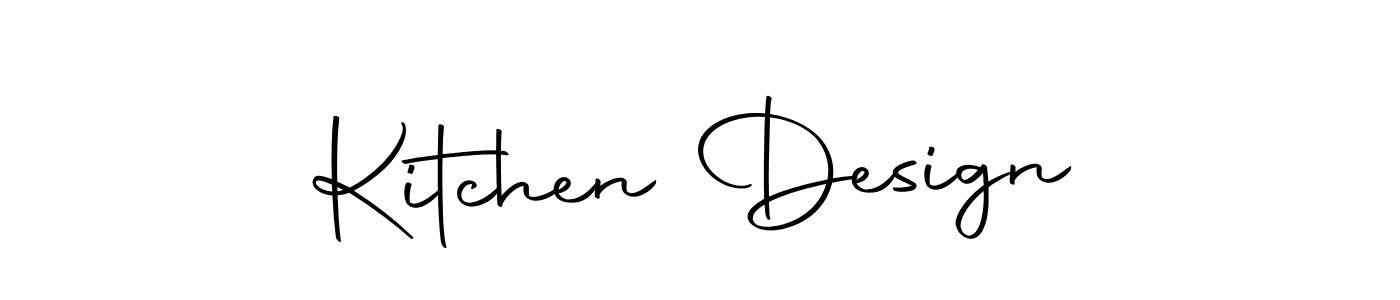 Make a beautiful signature design for name Kitchen Design. With this signature (Autography-DOLnW) style, you can create a handwritten signature for free. Kitchen Design signature style 10 images and pictures png