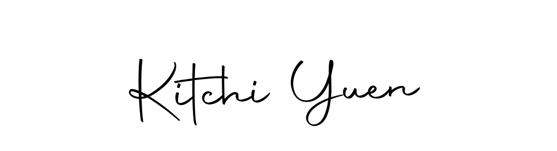 if you are searching for the best signature style for your name Kitchi Yuen. so please give up your signature search. here we have designed multiple signature styles  using Autography-DOLnW. Kitchi Yuen signature style 10 images and pictures png