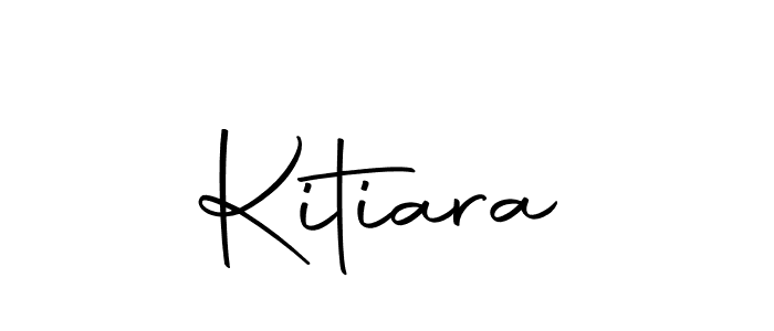 Make a beautiful signature design for name Kitiara. With this signature (Autography-DOLnW) style, you can create a handwritten signature for free. Kitiara signature style 10 images and pictures png