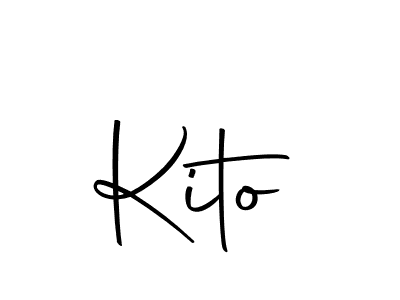 Design your own signature with our free online signature maker. With this signature software, you can create a handwritten (Autography-DOLnW) signature for name Kito. Kito signature style 10 images and pictures png