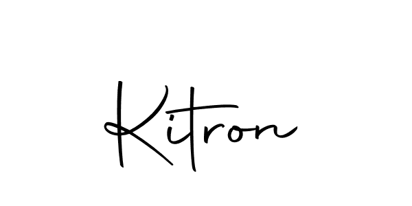 Make a beautiful signature design for name Kitron. With this signature (Autography-DOLnW) style, you can create a handwritten signature for free. Kitron signature style 10 images and pictures png