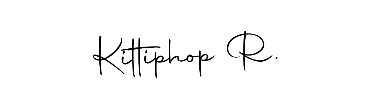 Kittiphop R. stylish signature style. Best Handwritten Sign (Autography-DOLnW) for my name. Handwritten Signature Collection Ideas for my name Kittiphop R.. Kittiphop R. signature style 10 images and pictures png