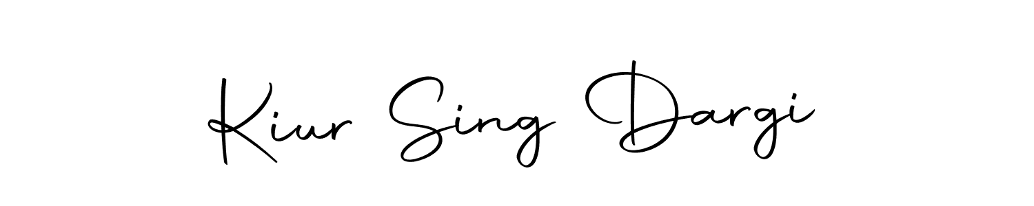 Once you've used our free online signature maker to create your best signature Autography-DOLnW style, it's time to enjoy all of the benefits that Kiur Sing Dargi name signing documents. Kiur Sing Dargi signature style 10 images and pictures png