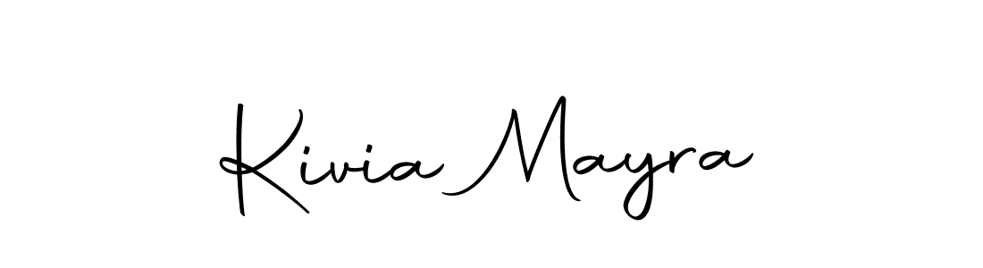 Make a beautiful signature design for name Kivia Mayra. With this signature (Autography-DOLnW) style, you can create a handwritten signature for free. Kivia Mayra signature style 10 images and pictures png