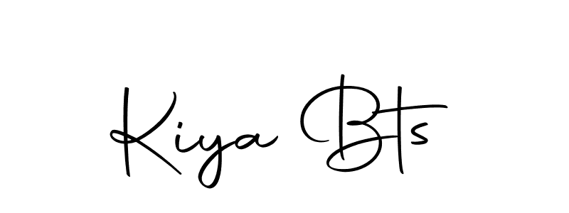 Create a beautiful signature design for name Kiya Bts. With this signature (Autography-DOLnW) fonts, you can make a handwritten signature for free. Kiya Bts signature style 10 images and pictures png