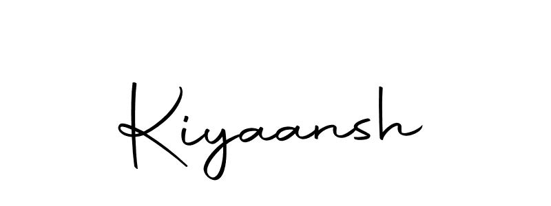 The best way (Autography-DOLnW) to make a short signature is to pick only two or three words in your name. The name Kiyaansh include a total of six letters. For converting this name. Kiyaansh signature style 10 images and pictures png