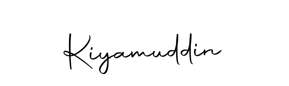Make a beautiful signature design for name Kiyamuddin. Use this online signature maker to create a handwritten signature for free. Kiyamuddin signature style 10 images and pictures png