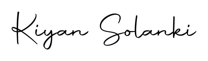 Designed for modern professionals: Kiyan Solanki name signature crafted with Autography-DOLnW script. Ready for digital PDF workflows. Kiyan Solanki signature style 10 images and pictures png