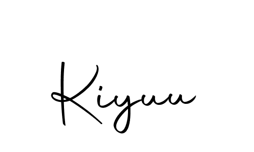 How to make Kiyuu name signature. Use Autography-DOLnW style for creating short signs online. This is the latest handwritten sign. Kiyuu signature style 10 images and pictures png
