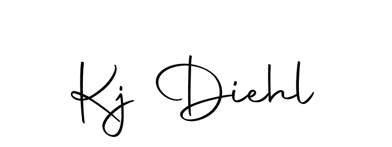 How to make Kj Diehl signature? Autography-DOLnW is a professional autograph style. Create handwritten signature for Kj Diehl name. Kj Diehl signature style 10 images and pictures png