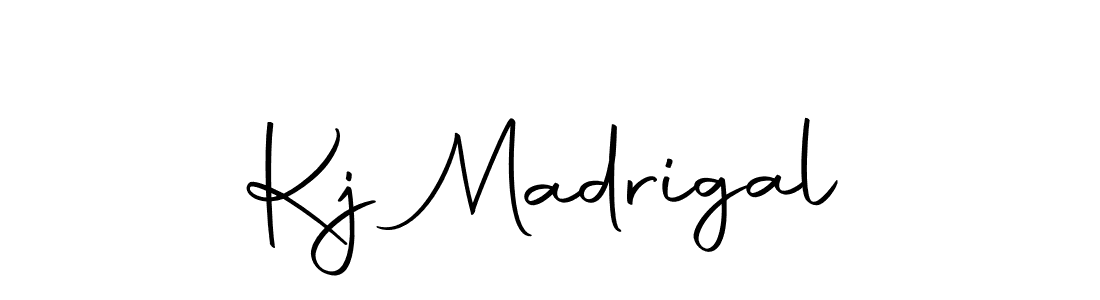 You should practise on your own different ways (Autography-DOLnW) to write your name (Kj Madrigal) in signature. don't let someone else do it for you. Kj Madrigal signature style 10 images and pictures png