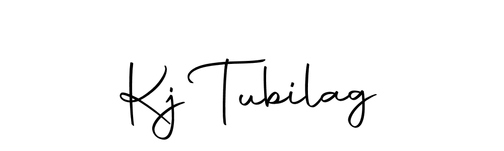 Make a beautiful signature design for name Kj Tubilag. With this signature (Autography-DOLnW) style, you can create a handwritten signature for free. Kj Tubilag signature style 10 images and pictures png