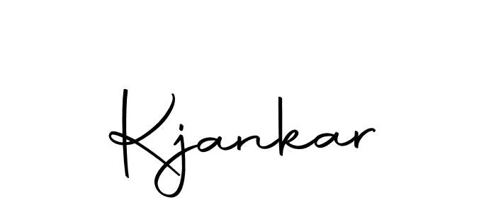 Kjankar stylish signature style. Best Handwritten Sign (Autography-DOLnW) for my name. Handwritten Signature Collection Ideas for my name Kjankar. Kjankar signature style 10 images and pictures png