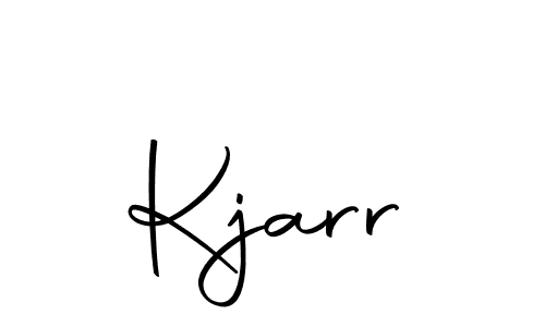 Design your own signature with our free online signature maker. With this signature software, you can create a handwritten (Autography-DOLnW) signature for name Kjarr. Kjarr signature style 10 images and pictures png