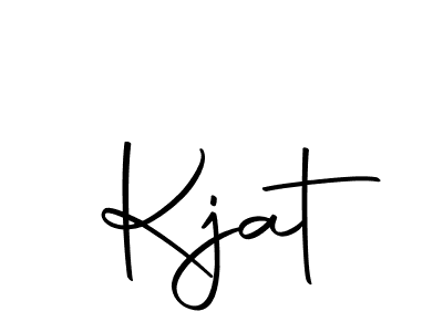 The best way (Autography-DOLnW) to make a short signature is to pick only two or three words in your name. The name Kjat include a total of six letters. For converting this name. Kjat signature style 10 images and pictures png