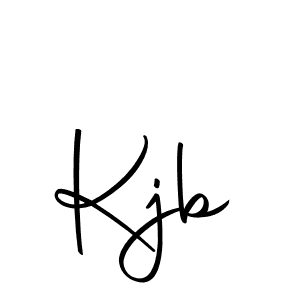 Create a beautiful signature design for name Kjb. With this signature (Autography-DOLnW) fonts, you can make a handwritten signature for free. Kjb signature style 10 images and pictures png