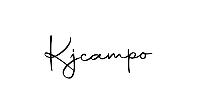 Use a signature maker to create a handwritten signature online. With this signature software, you can design (Autography-DOLnW) your own signature for name Kjcampo. Kjcampo signature style 10 images and pictures png
