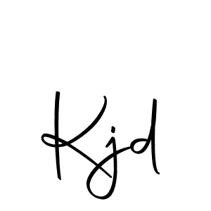 You should practise on your own different ways (Autography-DOLnW) to write your name (Kjd) in signature. don't let someone else do it for you. Kjd signature style 10 images and pictures png