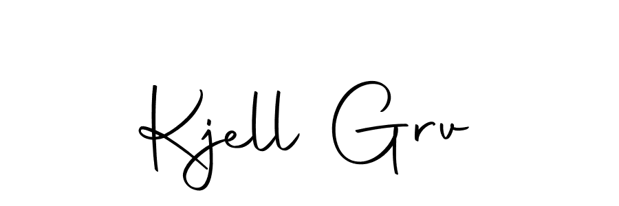 You should practise on your own different ways (Autography-DOLnW) to write your name (Kjell Grv) in signature. don't let someone else do it for you. Kjell Grv signature style 10 images and pictures png