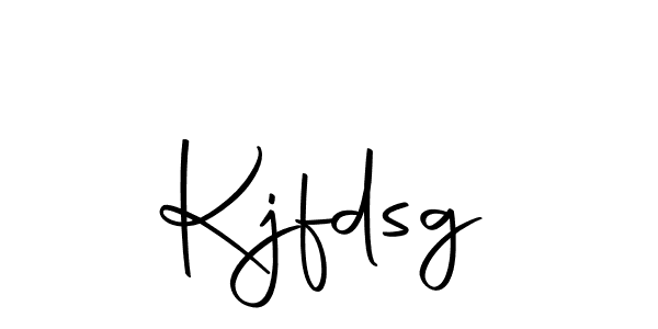 Create a beautiful signature design for name Kjfdsg. With this signature (Autography-DOLnW) fonts, you can make a handwritten signature for free. Kjfdsg signature style 10 images and pictures png